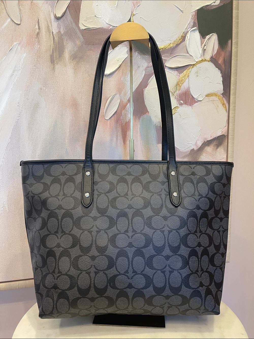 Coach City Skyline Tote with Matching Zip Wallet - Picture 9 of 12